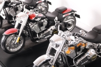 custom made model of Harley-Davidson Fat Boy Gray Ghost 2025 motorcycle